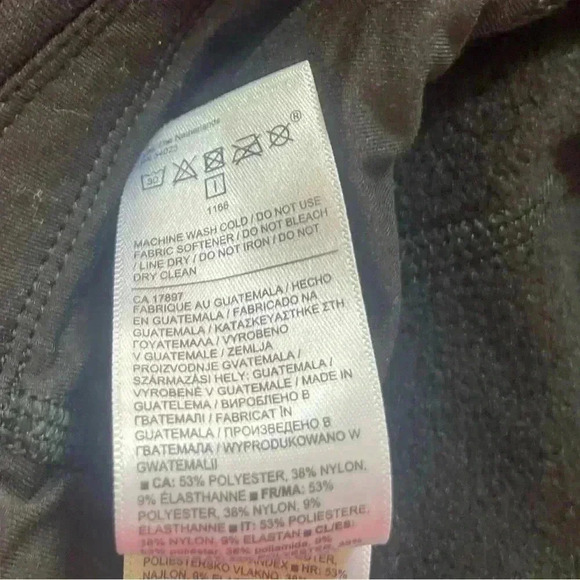 Athleta Altitude Tight in Polartec Power Stretch Black Leggings 3X - Picture 8 of 13